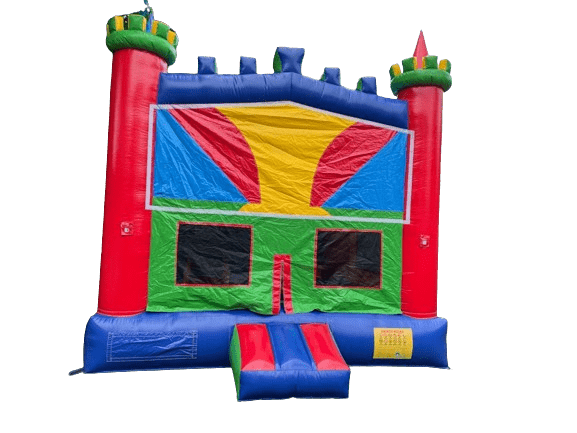 Modular Castle with slide Inside